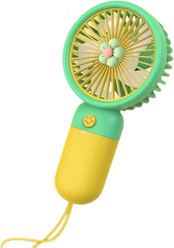 Portable Handheld Fan - Ultra Quiet Little Flower Handheld Fan Batt...