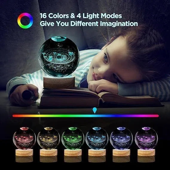 3d Crystal Lamp Ballassorted Design