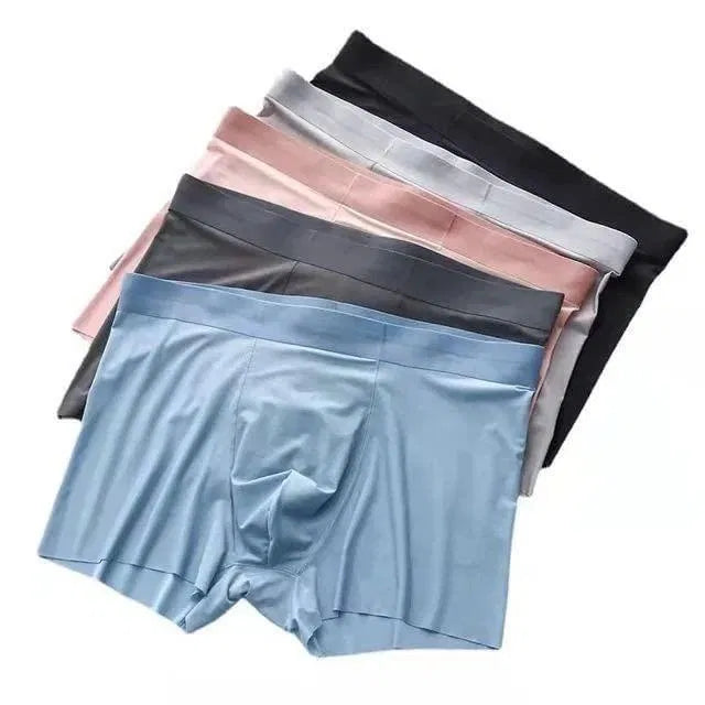 Mens Ice Silk Briefs Boxers Pack Of 3