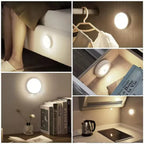 Motion Sensor Light For Home With Usb Charging Wireless Led Night L...