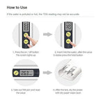 Water Tds Meter Tester - Digital Water Quality Tester