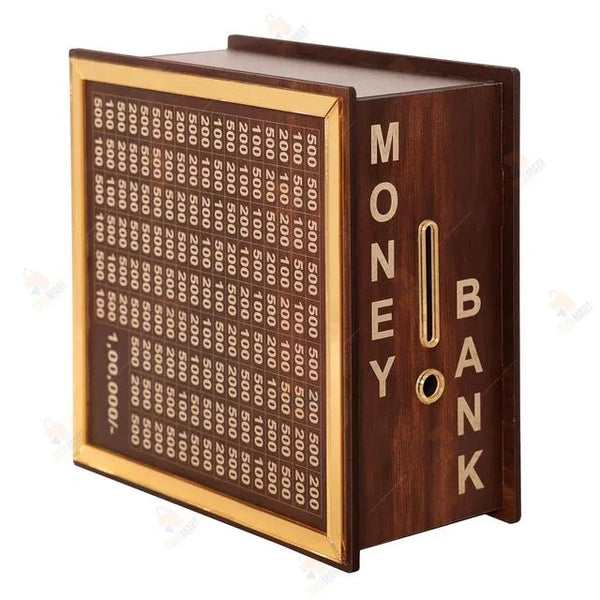 Wooden Piggy Bank