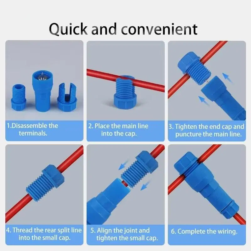 Connectors For Landscape Path Lighting Pack Of 5