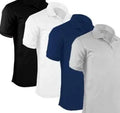 Polo Neck T-shirt Multicolor, M Pack Of 4