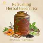 Aaurash Tulsi Ashwagandha Turmeric Tea For Immunity Naturally Caffe...