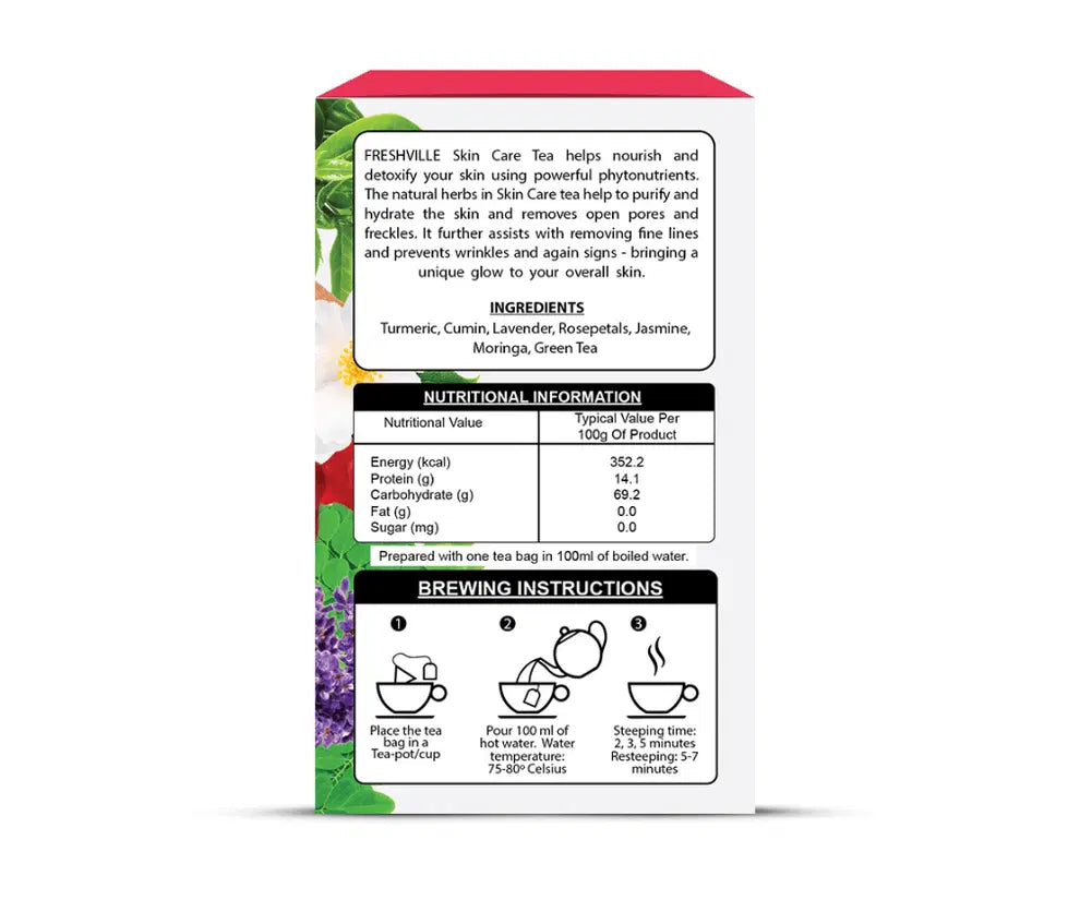 Freshville Skin Care Green Tea Bag