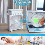 Mini Cooler For Room Cooling Portable Mini Fan Cooler With 7 Colors...
