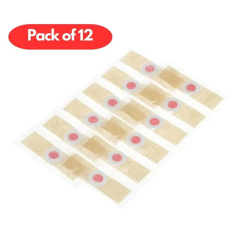 Corn Remover Pads Pack Of 12 - Foot Corn Callus Treatment
