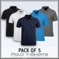 Pack Of 5 Polo Tshirt