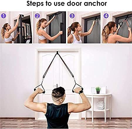 Exercise Resistance Bands Set For Men Women - Home Gym Kit