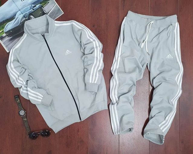 Adidas Tracksuit Lycra Grey