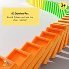 Train Toy Domino Set For Kids – Bpa-free Plastic With Sound Effects