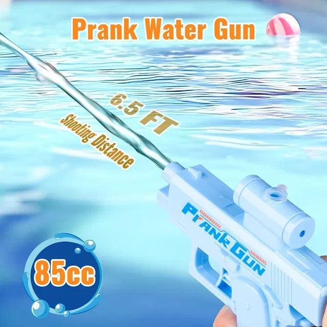 Prank Water Gun Toy - Fun Squirt Gun For Kids Assorted Colors