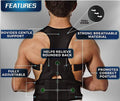 Posture Corrector Belt Unisex - Back Support Spine Alignment
