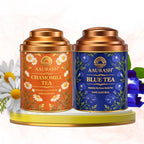 Aaurash Chamomile Tea Blue Tea Combo 100 Natural Flower Tea Caffein...