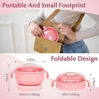 Silicone Foldable Wax Heater Compact Wax Machine With Quick Even He...