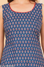 Daily Wear Kurtiregular Kurtifancy Kurticasual Sleeveless Kurti