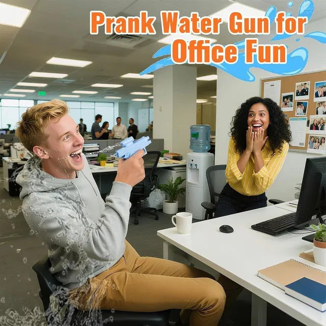 Prank Water Gun Toy - Fun Squirt Gun For Kids Assorted Colors