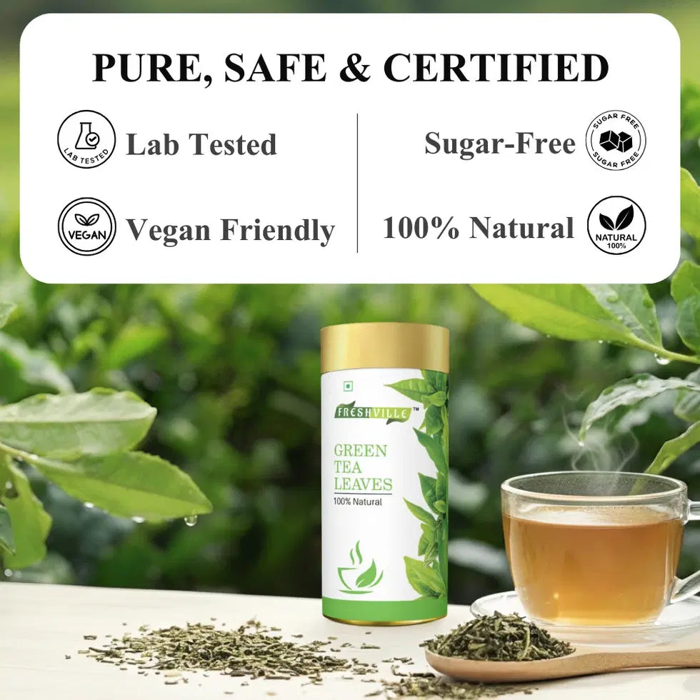 Freshville Green Tea Leaves