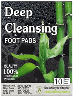 Deep Cleansing Detox Foot Pads 10pcs (Pack of 1)