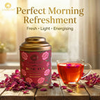 Aaurash Chamomile Tea, Blue Tea Rose Tea Combo 100 Natural Flower T...