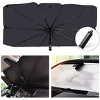 Car Windshield Sun Shade Umbrella - Foldable Uv Protection Car Suns...