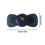 Mini Massager With 8 Modes And 19 Strength Levels,rechargeable Elec...