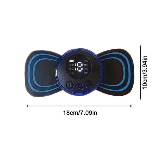 Mini Massager With 8 Modes And 19 Strength Levels,rechargeable Elec...