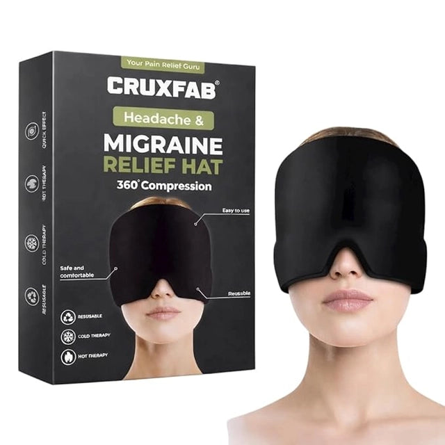 Migraine Relief Cap - Headache, Sinus Tension Relief For Men Women