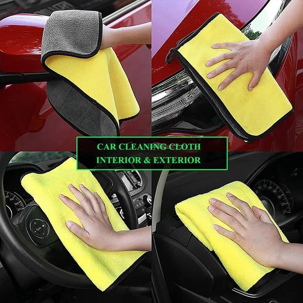 Multipurpose Double-sided Cloths Automotive Towels Pack Of 2