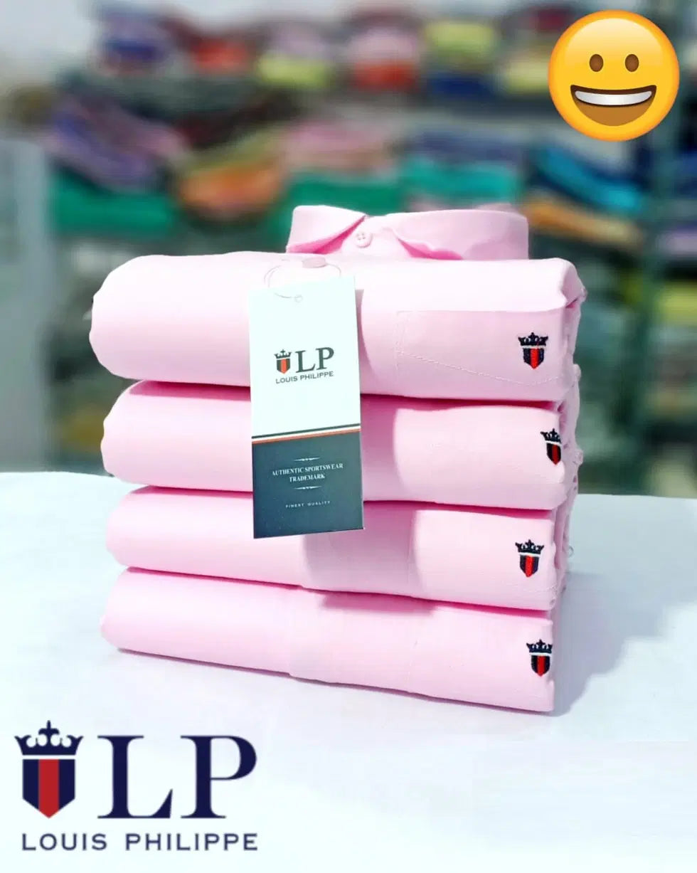 Men Pink Shirts Pack Of 1, L