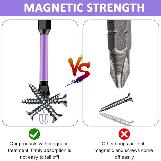 High Performance Magnetic Screwdriver Drill Bit Set