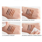 3 In 1 Eye Brows Set For Women Waterproof Brow Pencil Powder Brush ...