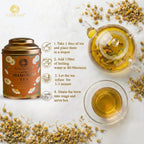 Aaurash Chamomile Tea Supports Relaxation Calm Routine Naturally Ca...