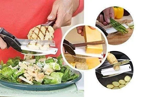 Cleaver Cutter - 2 In 1 Kitchen Knife Cleaver Cutters