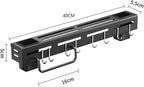 Wall Mounted Magnetic Knife Holder Cutlery Organizer