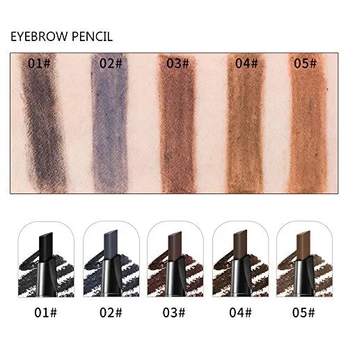 3 In 1 Eye Brows Set For Women Waterproof Brow Pencil Powder Brush ...