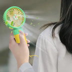 Portable Handheld Fan - Ultra Quiet Little Flower Handheld Fan Batt...