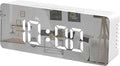 Digital Alarm Clock With Led Display - Snooze, Dimmer Battery Powered