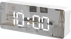Digital Alarm Clock With Led Display - Snooze, Dimmer Battery Powered
