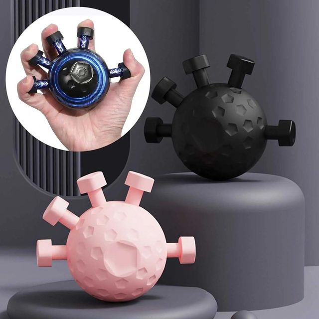 Finger Hand Strengthener Grip Trainer - Stress Relief Rehab