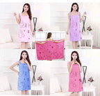 Microfiber Wearable Magic Bath Towel For Women Pack Of 2