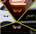 2 Pieces Monster Eyes Car Reflective Stickers Pack Of 1