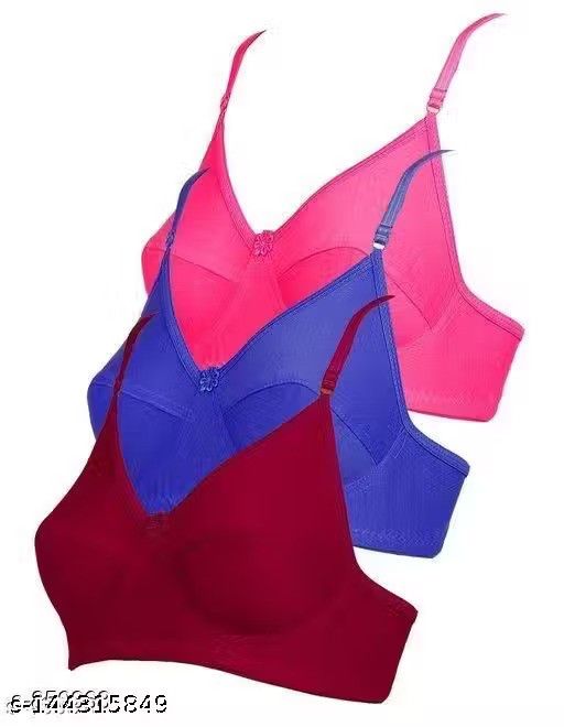 Imported Soft Bras 30 B, Pack Of 3