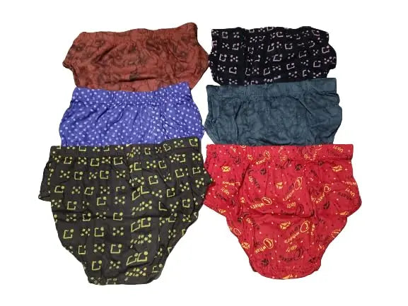 Pack Of 6 Women Hipster Multicolor Panty
