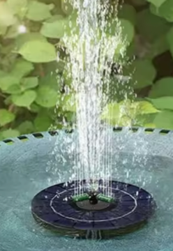 Mini Solar Water Fountain Pump With LED