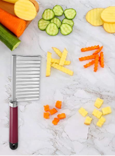 Wavy Potato & Crinkle Cutter for Veggies
