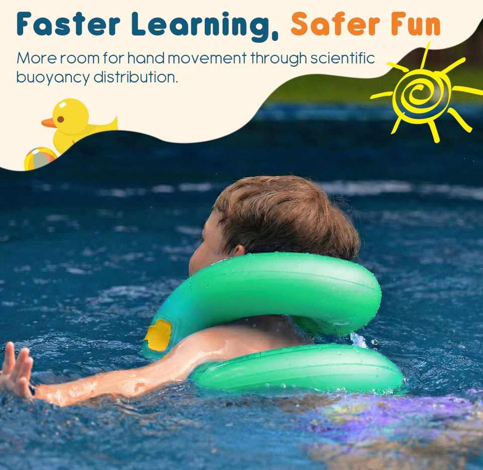 Inflatable Double-Balloon Swimming Vest