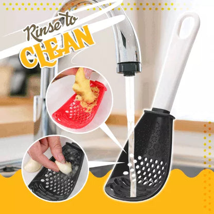 Potato Garlic Press Colander Spoon