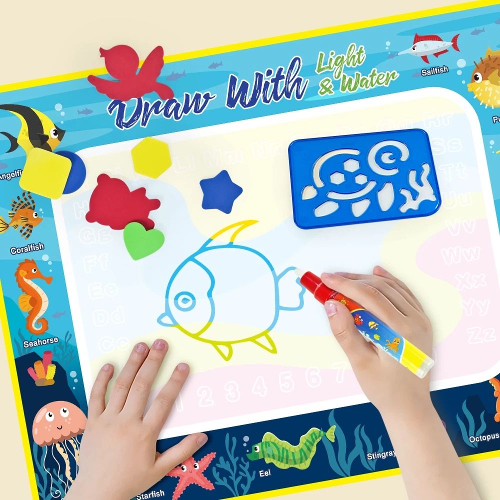 Magic Water Drawing Mat For Kids (Large)